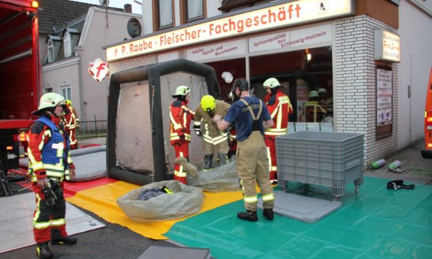 Gemeinsame Übung mit dem ABC-Dienst