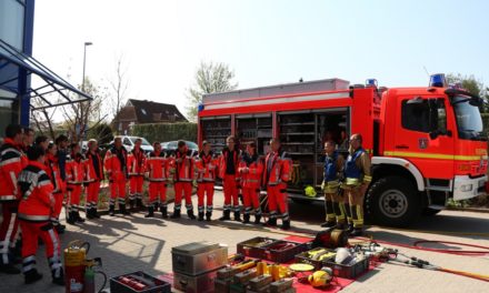 Ausbildungstag an der Rettungswache Pinneberg