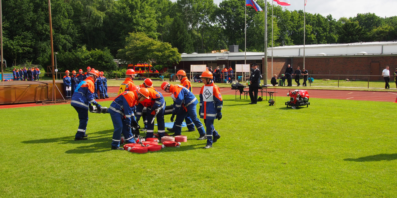 Gesellenprüfung für die Jugendfeuerwehr