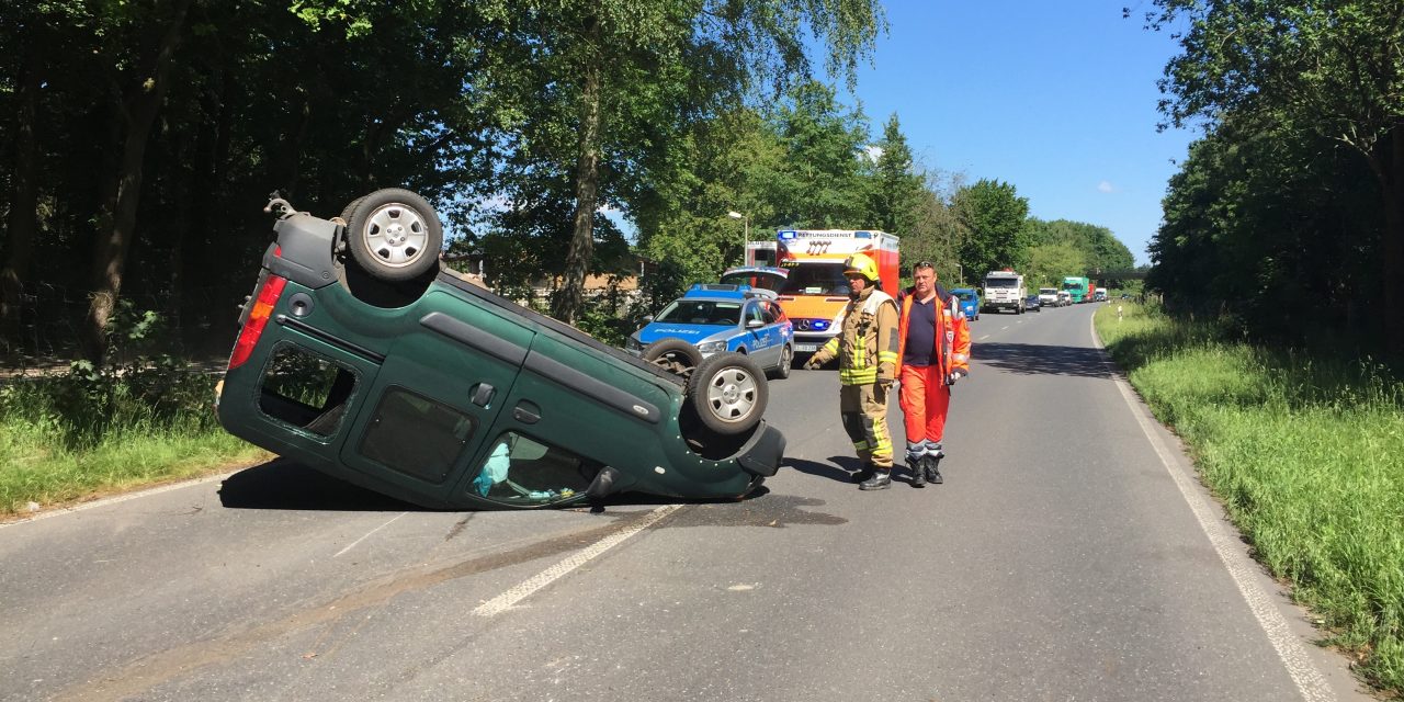 Öl und Benzin aufnehmen nach Verkehrsunfall