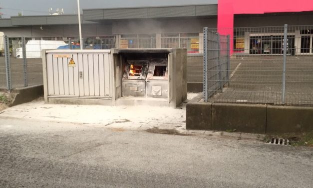 Brennt Stromverteilungskasten