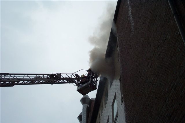 Großfeuer im Klinikum