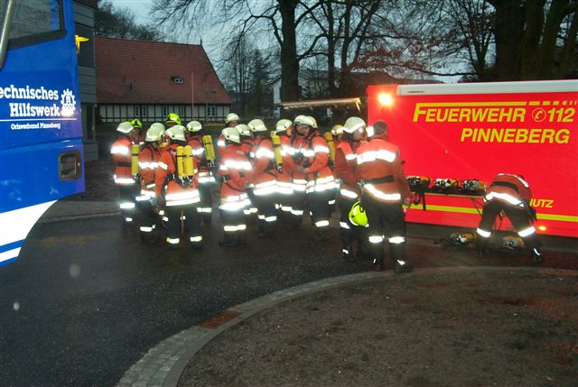 Bereitstellungszone Atemschutzgeräteträger