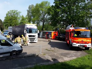 Arbeiten an der Einsatzstelle