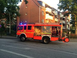 Rauchwarnmelder ausgelöst in der Moltkestraße