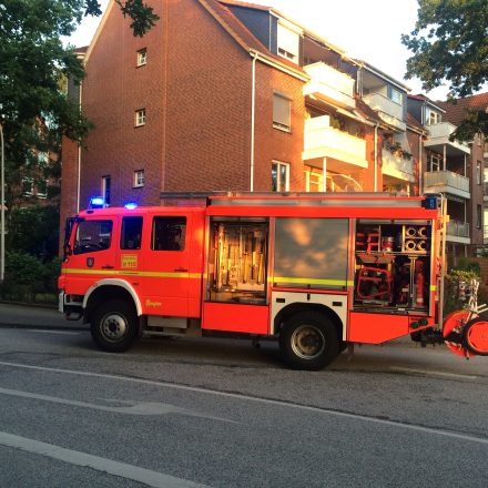 Rauchwarnmelder ausgelöst in der Moltkestraße