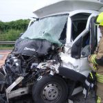 Für den Fahrer blieb nur wenig Überlebensraum