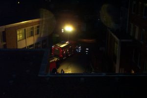 Ausleuchtung Einsatzstelle