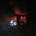 Brandbekämpfung im Carport