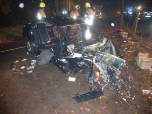 Der Unfallwagen