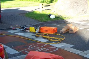 Bereitgestelltes Gerät für die technische Rettung