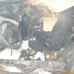 Gott sei Dank konnten sich die Insassen aus dem Wagen rechtzeitig befreien
