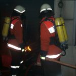 Durch das schnelle Eingreifen der Feuerwehrleute konnte ein übergreifen auf andere Zimmer verhindert werden