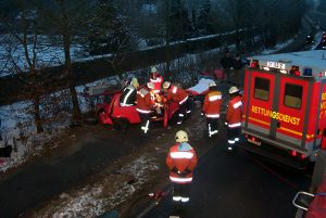 Das Dach des Fahrzeugs wurde bereits entfernt