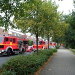 Insgesamt waren sieben Fahrzeuge vor Ort