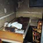 Glücklicherweise waren die Bewohner des Hauses beim Brandausbruch nicht im Haus, sonst wäre eventuell schlimmeres passiert