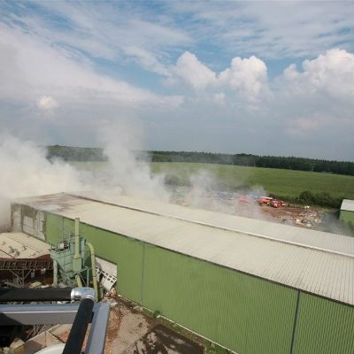 Hier wird sichtbar, wie groß das Gelände dort ist.