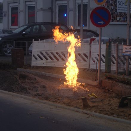 Gasfackel