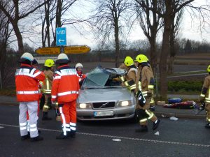 Der erste Zugang zum Fahrer erfolgte über die Beifahrertür