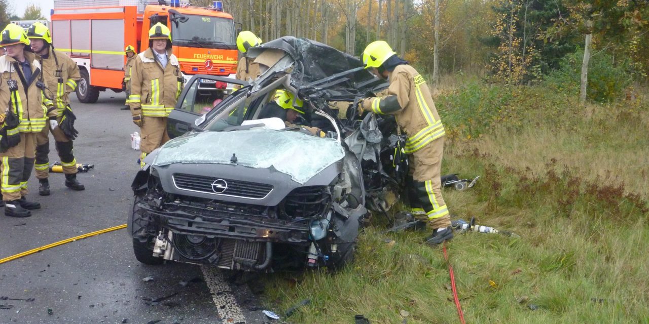 Schwerer Verkehrsunfall