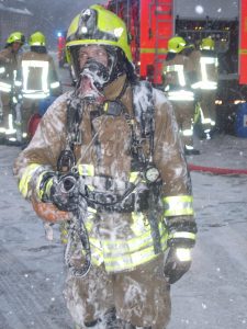 Trotz des teilweise starken Schneefalls ist das hier kein Schnee !