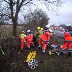 Die Unfallstelle auf der BAB 23