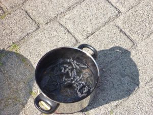 Diese Nudeln sind sicher nicht mehr zum Essen bestimmt