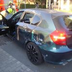 Beim Aufprall lösten beide Airbags aus und verhinderten Schlimmeres.