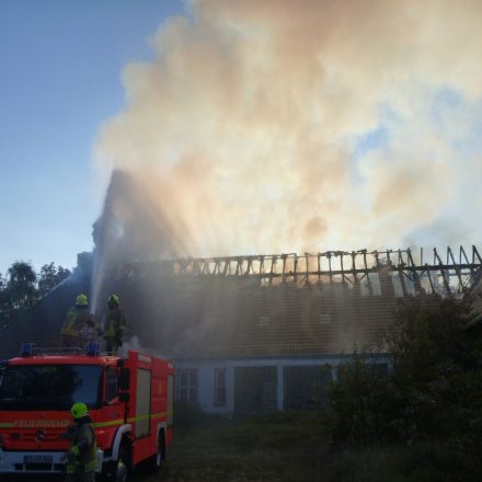 Das Feuer hatte den hinteren Bereich zuerst zerstört.