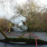 Brandbekämpfung mit Druckluftschaum