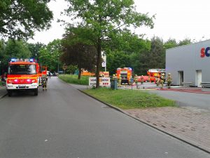 Totale der Einsatzstelle