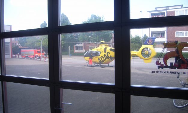 Hubschrauberlandung absichern