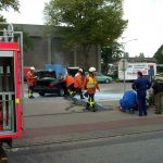 Die Autofahrerin konnte noch Wertgegenstände aus ihrem Fahrzeug retten