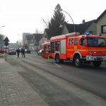 Aufgrund des Einsatzes musste die Elmshorner Straße in dem Bereich komplett gesperrt werden.