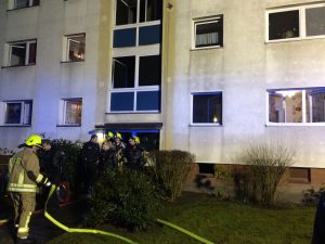 Feuer aus, Belüftung eingeleitet.