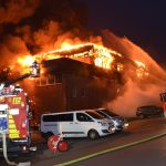 Beim Eintreffen der Pinneberger Kräfte stand der Dachstuhl im Vollbrand