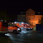 Bereitstellungsraum des Rettungsdienstes
