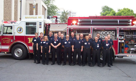 Besuch bei der Feuerwehr unserer Partnerstadt Rockville, Maryland, USA