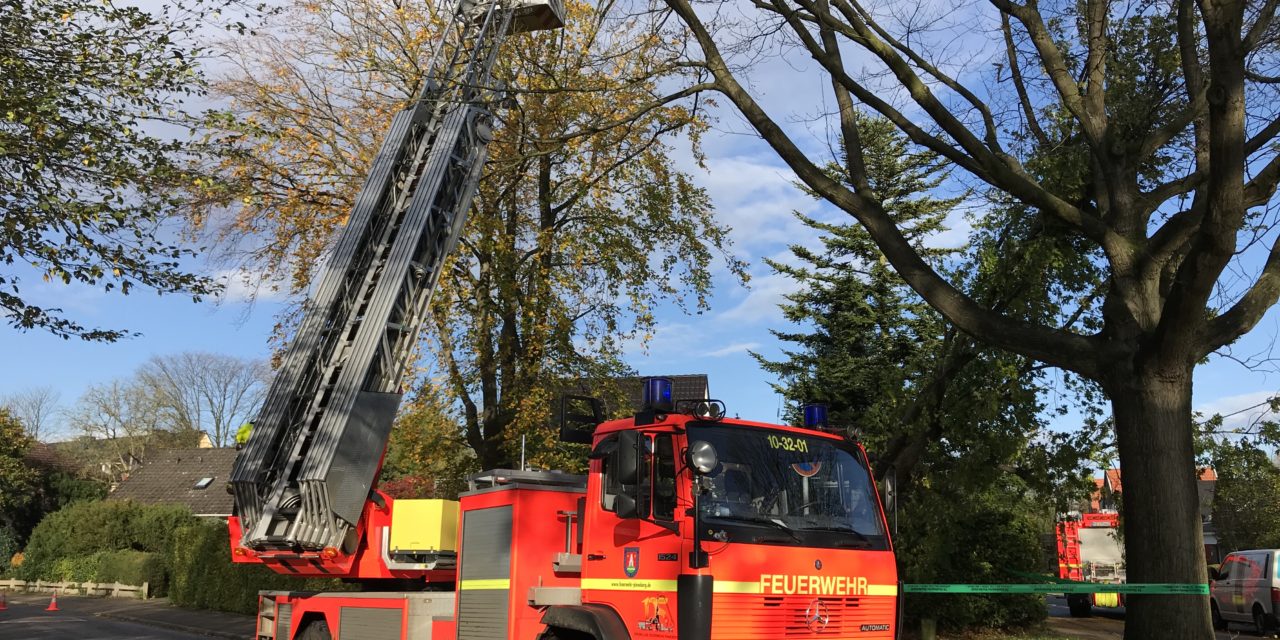 Sturm Herwart beschäftigt auch die Feuerwehr Pinneberg