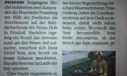 Die Feuerwehr schafft neuen Lebensraum