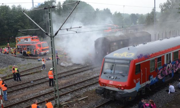 Großübung in Elmshorn