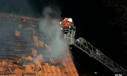 Gebäudebrand Schulenhörn