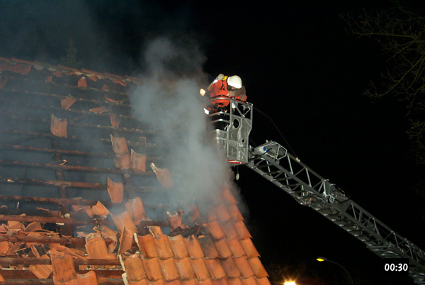 Gebäudebrand Schulenhörn