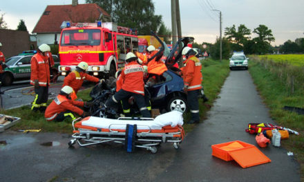 Verkehrsunfall auf der L106