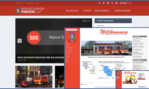 Neue Homepage – neues Design