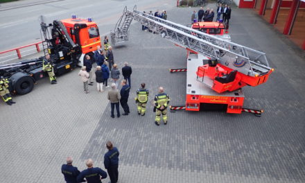 Löwen bei der Feuerwehr