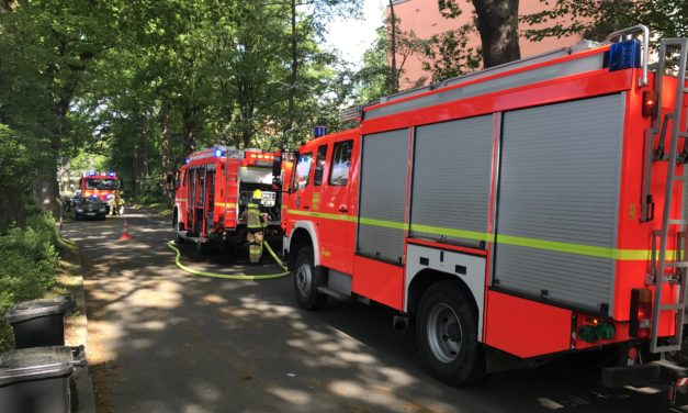 Feuer in Keller