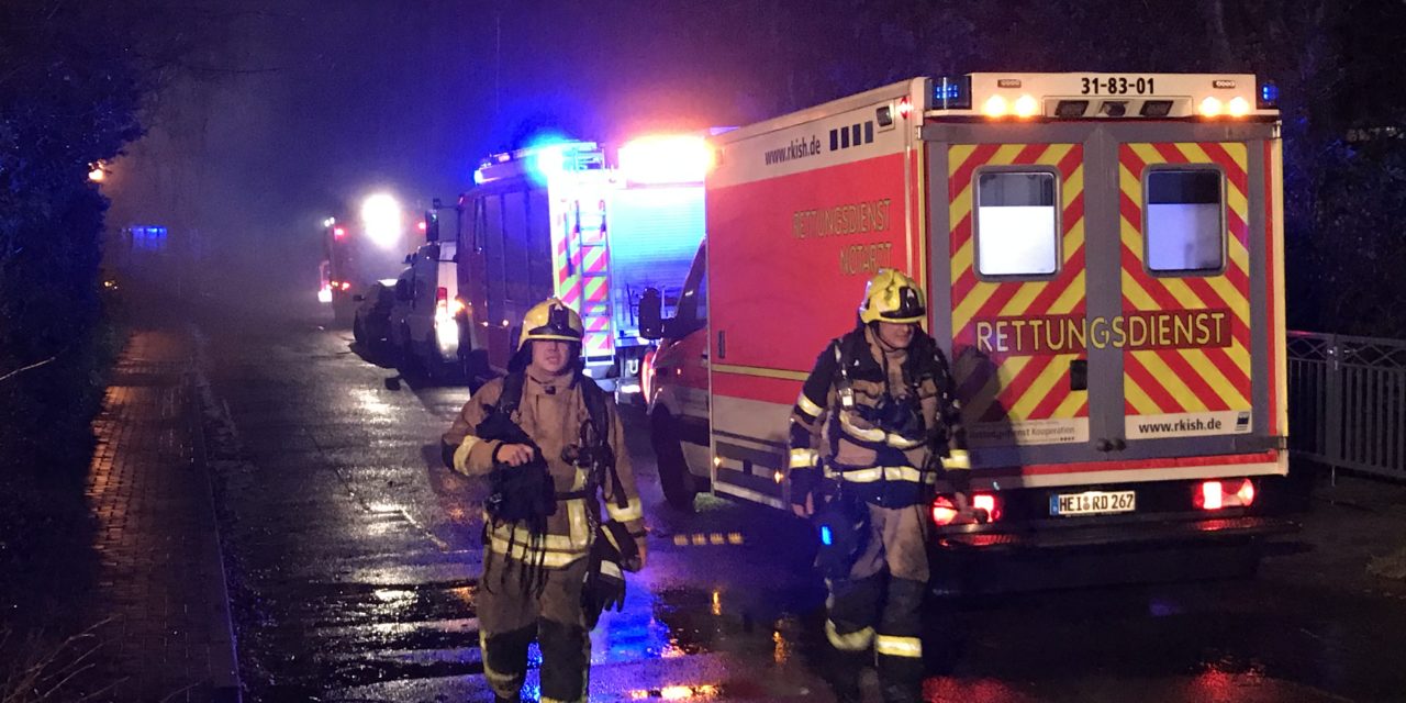 Feuer im Keller