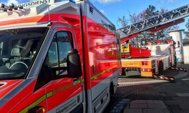 Personenrettung über Drehleiter