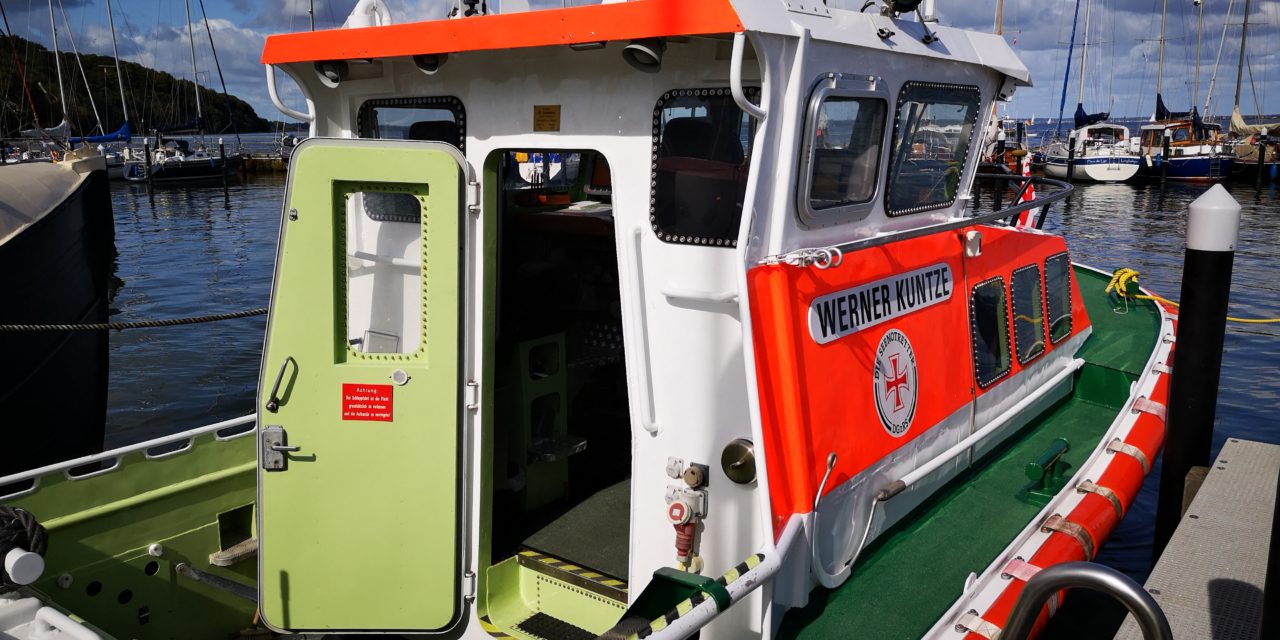 Einsatz in Langballig (Ostsee)